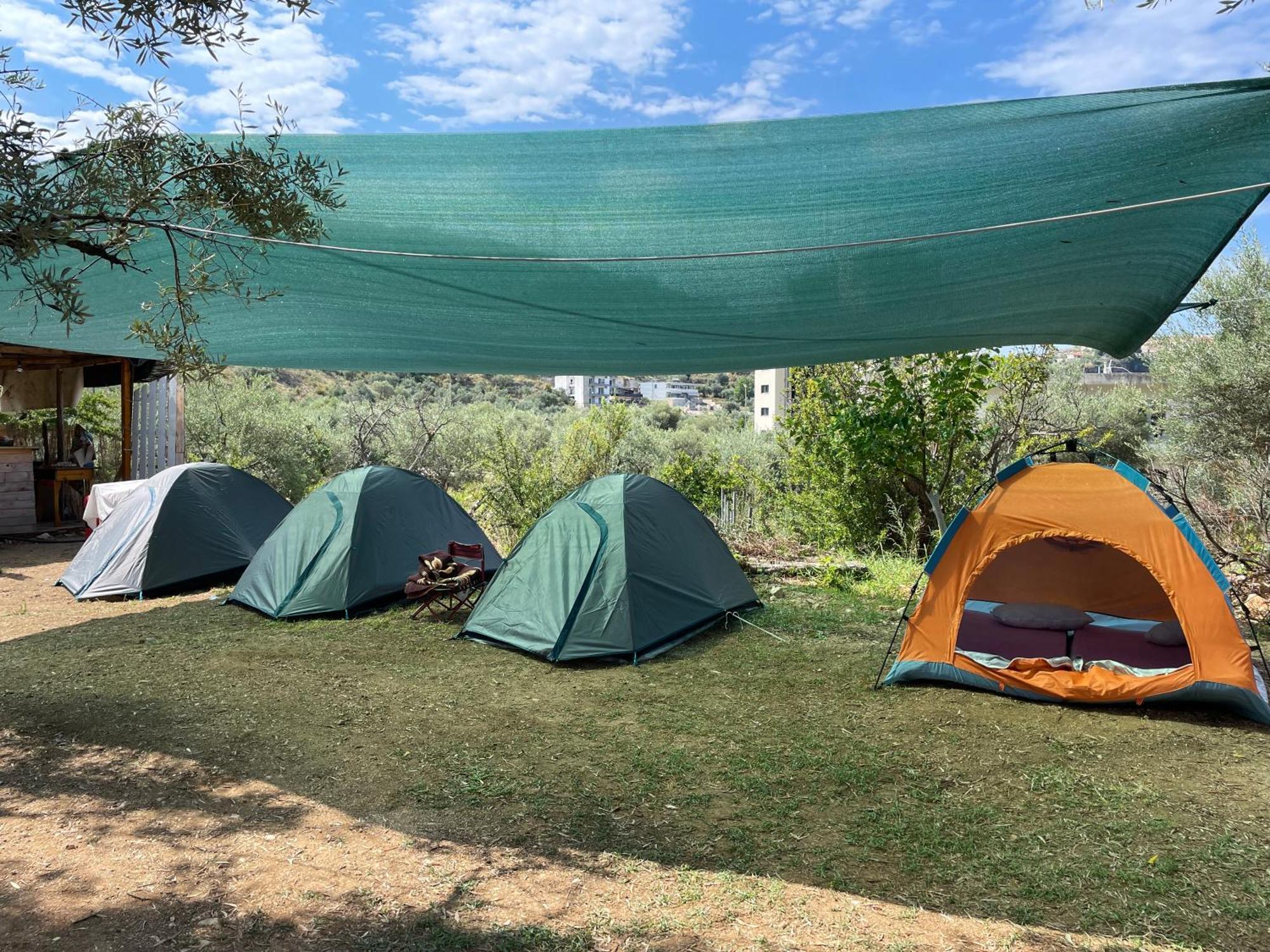 Olive Camping Hotel Himare Ngoại thất bức ảnh